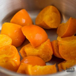 gekookte mandarijn